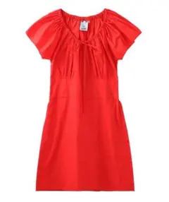 X-girl BABY S/S DRESS レッド