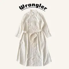 【別注】Wrangler×BEAUTY&YOUTH ロングシャツワンピース