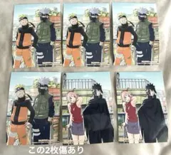 NARUTO ブロマイド 6枚セット 第七班