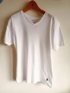 Polo Ralph Lauren Vネック Tシャツ ホワイト XLのサムネイル