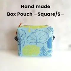ハンドメイド/ボックスポーチ/コスメポーチ/サニタリーポーチ