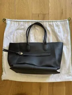 LONGCHAMP ブラック トートバッグ