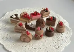 ミニチュアケーキ★チョコレートケーキ、★ミニチュアスイーツ★フェイクスイーツ