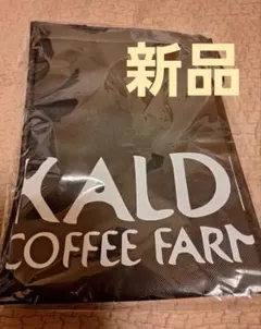【新品】KALDIカルディ保冷バッグ　エコバッグ　ブラック