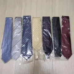 ネクタイ　中古７本セット　バラ売り不可