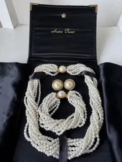 Andre Piasso 淡水パールネックレスセット