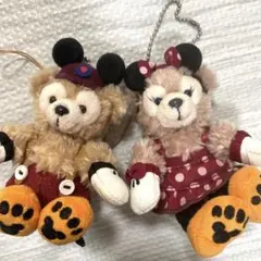 ダッフィー　シェリーメイ　ハロウィン　2015 ぬいぐるみストラップ　ディズニー