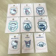 サンリオ サンリオエンブレムワッペン　9点