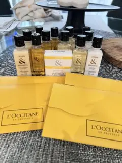 L'Occitane ✨ホテルスキンケア4セット&ジャスミン ベルガモット12本