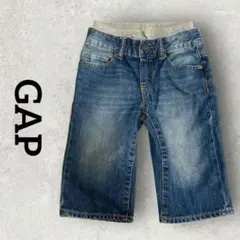 GAP キッズ デニムパンツ クロップド丈 ジーンズ (120) ブルー系