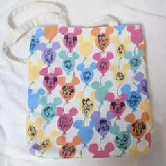 ディズニーリゾート リバーシブル トートバッグ ミッキー バルーン