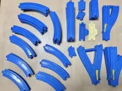 プラレール レールパーツセット 青