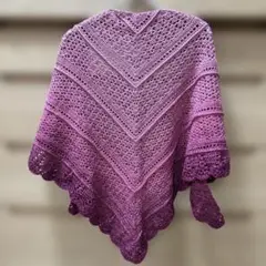 手編み　三角ショール①②⑦　ストール　バレエ　マフラー　ひざ掛け　ハンドメイド 三角ショールの人気通販 | minne byGMOペパボ 国内最大級の