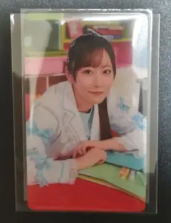 真中まな カワラボカフェ 購入特典トレカ 表参道店 FRUITSZIPPER