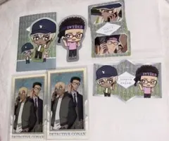 名探偵コナン　安室透&風見裕也　グッズ3点セット