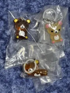 リラックマ クリアマスコットチャーム めじるしアクセサリー コリラックマ