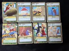 ワンピース カードダス ハイパーバトル　　ルフィ 8枚セット