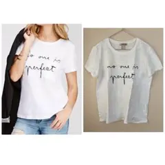 FOREVER21 ロゴプリントTシャツ ホワイト Mのサムネイル