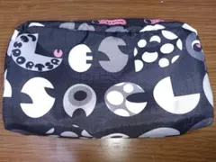 LeSportsac レスポートサック ポーチ ブラック 黒 中古