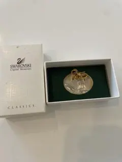 Swarovski Crystal Memories ベル　置物　リボン