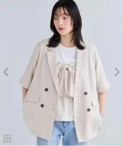 美easyリネンライクリボンビスチェトップスのサムネイル