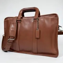 COACH コーチ 牛革 レザー ビジネスバッグ F70375 ターンロック COACH コーチ 牛革 レザー ビジネスバッグ F70375 ターンロック - メルカリ