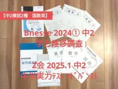 2024年度中２　ベネッセ学力推移調査＋Z会中学実力テストアドバンストのサムネイル