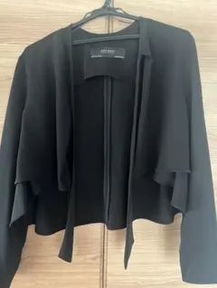 ZARA BASIC COLLECTION ブラックテーラードジャケット L