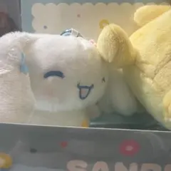 サンリオ　当たりくじ　シナモンのぬいぐるみ