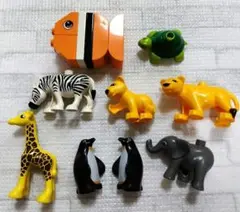 レゴデュプロ　 動物ブロックフィギュア セット