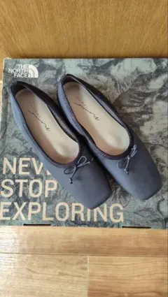 newmo ニューモ クラリーノストレッチバレエシューズ