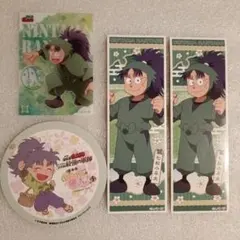 忍たま乱太郎　アニカフェコースター　クリアカード　ステッカー　七松小平太