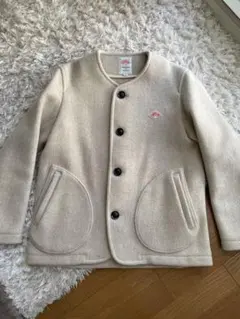 値下げ⭐︎美品ダントン　ウールモッサノーカラージャケット36（M）