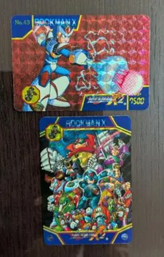 ロックマン7 スーパーロックマン2枚セット - メルカリ