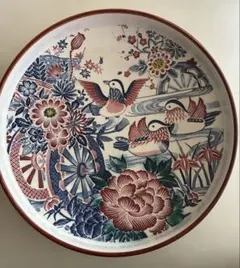 花と鳥のデザイン皿有田焼2点稀少品レトロ 花と鳥のデザイン皿有田焼2点稀少品レトロ - メルカリ