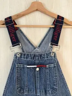 tommy オーバーオール　デニム