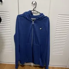 NIKE フルジップフード付きパーカー XL 青