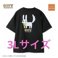 CITY アベイルコラボＴシャツ みみねこ 3Lサイズ