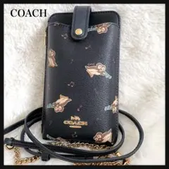 COACH ペンギン スマホショルダー フォーンクロスボディ ショルダーバッグのサムネイル