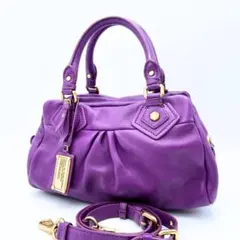 希少色 MARC JACOBS classic Q bag y2k purple