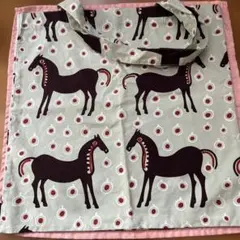 marimekko　マリメッコ ムスタタンマ　トートバッグ