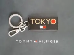 TOMMY HILFIGER 牛革 キーリング TOKYO