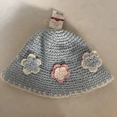 キッズ　女児ペーパーハット 花モチーフ 54cmのサムネイル