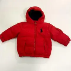 ラルフローレンRALPHLAURENビッグポニーダウンジャケット90センチ