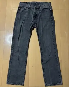 【2本セット・割安】アバクロ ラスティン&ケナン ブラックデニム W32 W30