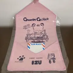 お土産　ウォールポケット　タペストリー ファンシー　レトロ　ピンク