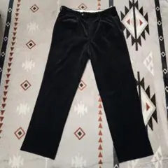 BURBERRY LONDON 黒 コーデュロイ スラックス ウエスト85