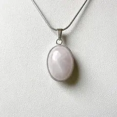 ローズクォーツAAA✴️ 天然石ネックレス⑦