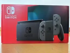 美品Nintendo Switch 本体 グレー Joy-Con付き