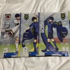 ブルーロック一番くじ　クリアポスター　愛空　蜂楽　潔